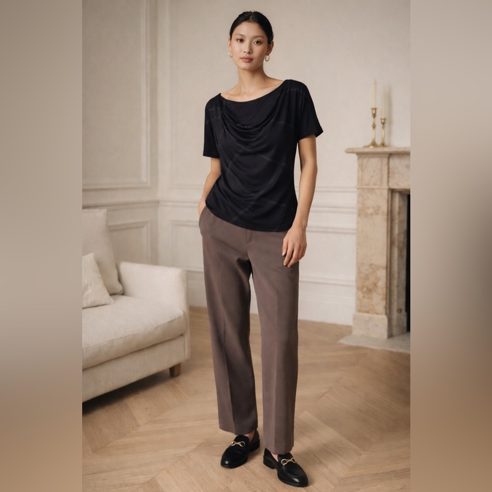 Dries Van Noten Small Black Modal Top